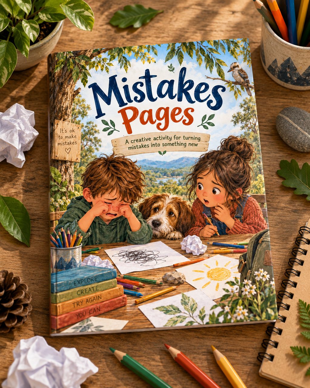 Mistakes Pages: Creativity in Nature — A Free Kids' Activity Download